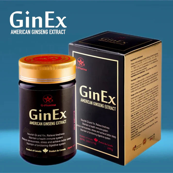 GinEx® 西洋蔘黑膏滋